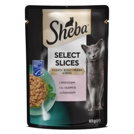Sheba z lososom 85 g