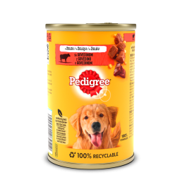 Pedigree govedina v želeju konzerva 400 g