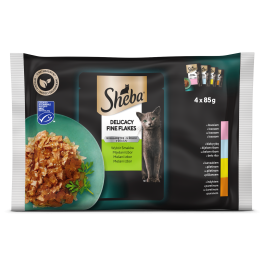 Sheba mešani izbor v želeju 4 x 85 g