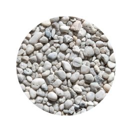 Aqua Prodnati kremen okrogel bel 4/8 mm, 2 kg
