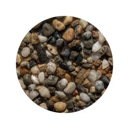 Aqua rečni prod večbarvni 6/10 mm, 5 kg