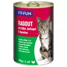 FIT+FUN M Ragu Divjačina, Perutnina in Korenček 415 g konz