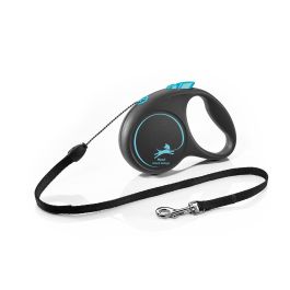 Flexi Black Design povodec, moder
