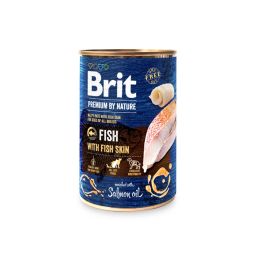 Brit Premium by Nature Riba z ribjo kožo konzerva 400 g