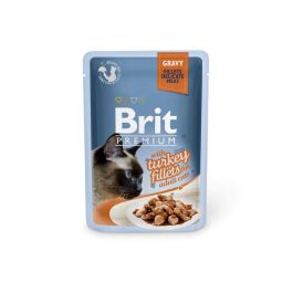 Brit Premium Cat Delicate Fileji v omaki s puranom 85 g vrečka