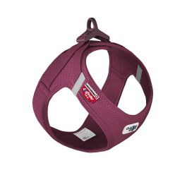 Curli oprsnica za pse Clasp Air-Mesh, bordo