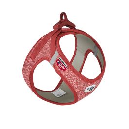 Curli oprsnica za pse Merino Clasp Air-Mesh rdeča XS