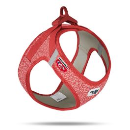 Curli oprsnica za pse Merino Clasp Air-Mesh, rdeča