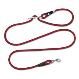Curli povodec za pse Vario Comfort Semi Circle, rdeča S