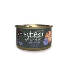 Schesir Cat After Dark Piščanec z raco 80 g konzerva