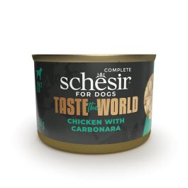 Schesir Dog Taste The World Piščančja carbonara 150 g konzerva