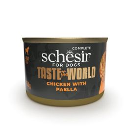 Schesir Dog Taste The World Piščančja paella 150 g konzerva