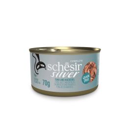 Schesir Cat Silver Senior Tuna in Skuša 70 g konzerva