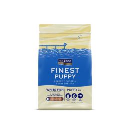 FISH4DOGS Finest Puppy small bela riba s krompirjem 1,5 kg