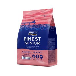 FISH4DOGS Finest Senior large losos s sladkim krompirjem 1,5 kg