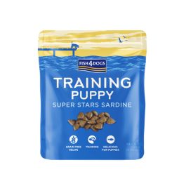 FISH4DOGS Priboljški Puppy Training Super Stars sardine 150 g