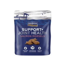 FISH4DOGS Priboljški Support+Joint Health losos 225 g
