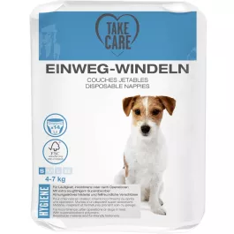 Take Care pasje plenice S črne 5–11 kg, 14 kosov