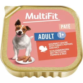 MultiFit Pate Adult puran, paprika in riž 150 g ALU-pak