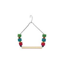 Ferplast igrača za ptice Wooden swing/beads