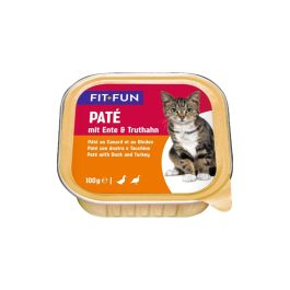 FIT+FUN Pate raca in puran 100 g ALU-pak