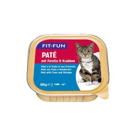 FIT+FUN Pate postrv in kozice 100 g ALU-pak