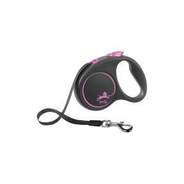 Flexi Black Design, trak, S 5 m roza