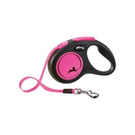 Flexi New Neon povodec, roza