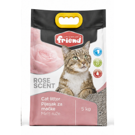 Friend pesek za mačke roža 5 kg