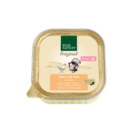 Real Nature Kitten piščanec s puranom 100g ALU-pak