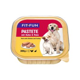 FIT+FUN Pate Adult puran, Piščanec 300 g ALU-pak