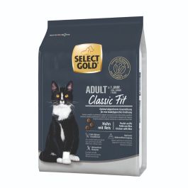 Select Gold Cat Adult Classic Fit perutnina z rižem