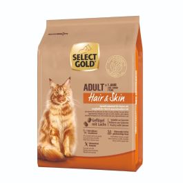 Select Gold Cat Hair&Skin Adult perutnina z lososom