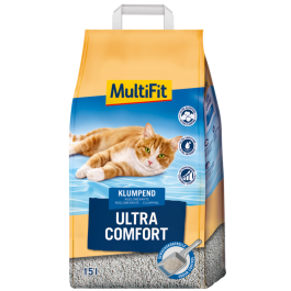 MultiFit pesek za mačke Ultra Comfort 15 L
