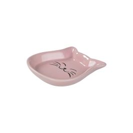 AniOne posoda za mačke Happy Kitty keramična roza 200 ml