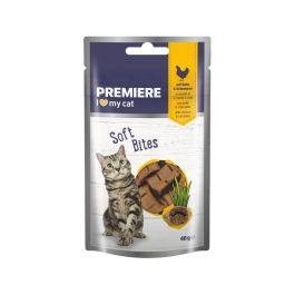 MultiFit priboljšek za mačke Soft Bites piščanec in mačja trava 40 g