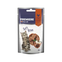 MultiFit priboljšek za mačke Soft Bites piščančja jetra in jabolka 40 g