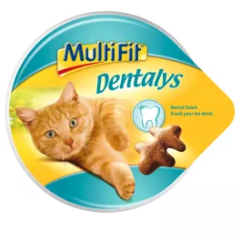 MultiFit priboljšek za mačke Dentalys 60 g