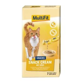 MultiFit priboljšek za mačke Snack-Cream sir in taurin 7x15 g