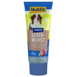 MultiFit priboljšek za pse Pate jetra 75 g