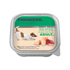 Premiere Finest Meat piščanec in raca 150 g, ALU-pak