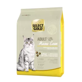 Select Gold Cat Maine Coon Adult perutnina z lososom 7 kg