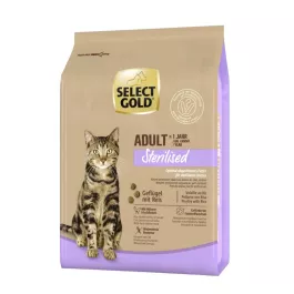 Select Gold Cat Sterilised Adult perutnina z rižem