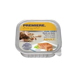 Premiere Cat Adult Pure pate piščanec 100 g ALU-pak