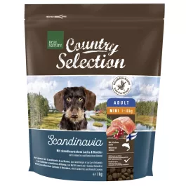 Real Nature Country Scandinavia Mini Adult losos, severni jelen, brusnica, kumin