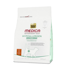 Select Gold Cat Medica Hypoallergenic Plus perutnina in koruza 300 g