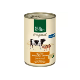 Real Nature Adult govedina in italijanska šunka 400 g