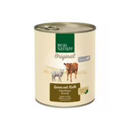Real Nature Senior jagnjetina in teletina 800 g