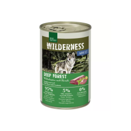 Real Nature Wilderness Adult Deep Forest divja svinja z jelenom 400g konzerva