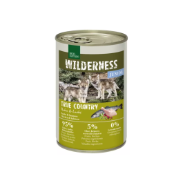 Real Nature Wilderness Junior piščanec z lososom 400g konzerva
